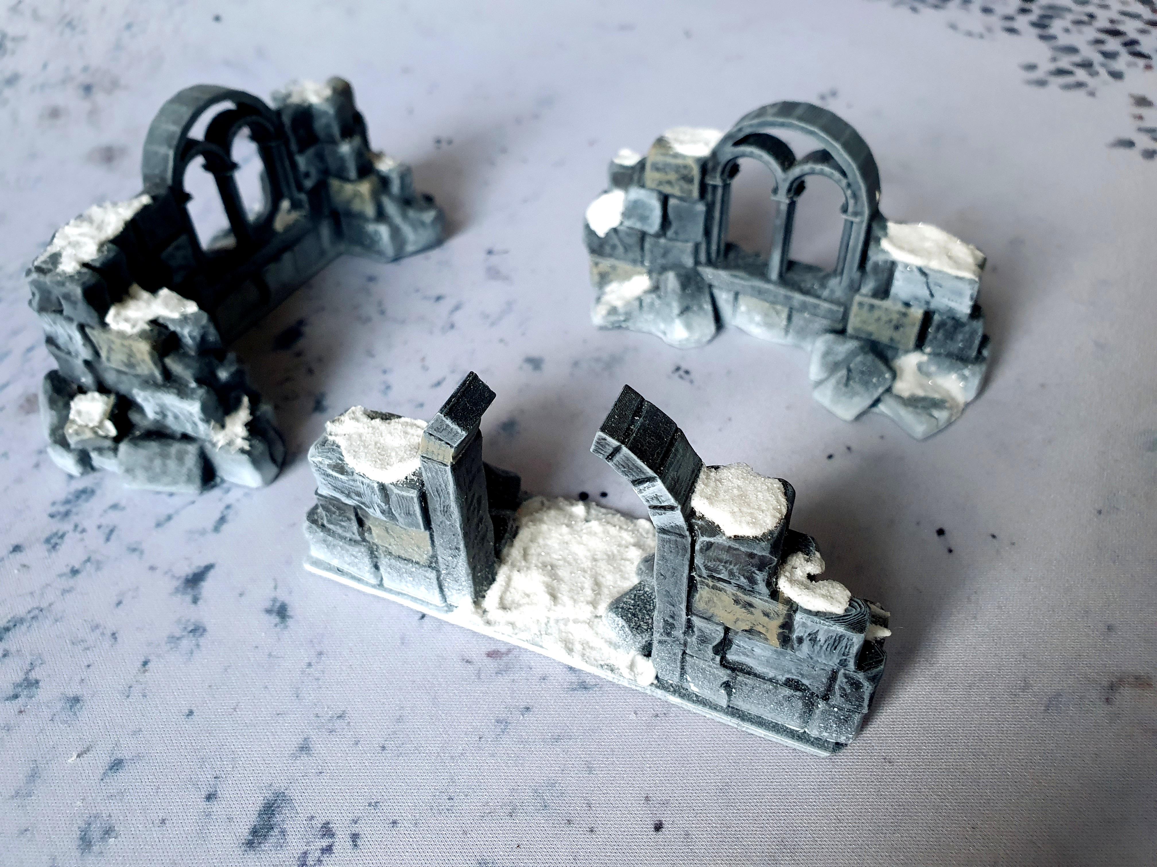 Arkenfel, Dark Realms - Frostgrave Ruins Scatter - Gallery - DakkaDakka